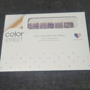 Color Street Sparkling Purple Nail Strips